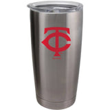 Minnesota Twins Travel Tumbler 20oz Ultra Silver CO-0