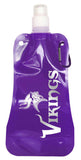 Minnesota Vikings 16 ounce Foldable Water Bottle - Team Fan Cave