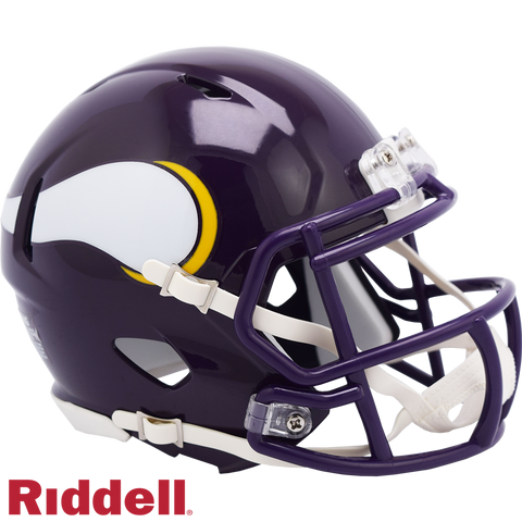 Minnesota Vikings Helmet Riddell Replica Mini Speed Style 1983-2001 T/B-0