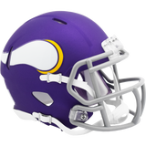 Minnesota Vikings Helmet Riddell Replica Mini Speed Style On-Field Alternate 2023 Tribute Classic-0