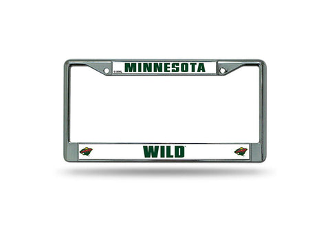 Minnesota Wild License Plate Frame Chrome - Special Order