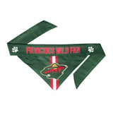 Minnesota Wild Pet Bandanna Size S - Team Fan Cave