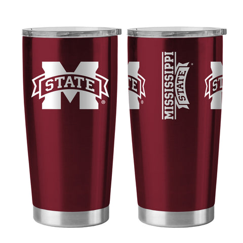 Mississippi State Bulldogs Travel Tumbler 20oz Ultra Burgundy - Special Order-0