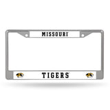 Missouri Tigers License Plate Frame Chrome - Special Order - Team Fan Cave