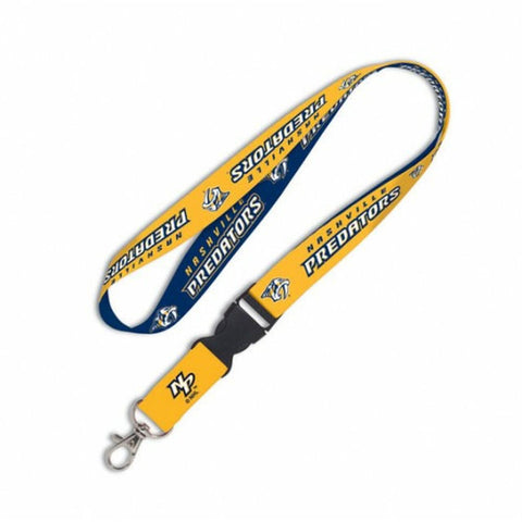 Nashville Predators Lanyard with Detachable Buckle - Team Fan Cave