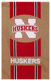 Nebraska Cornhuskers Burlap House Flag 29x43 - Team Fan Cave