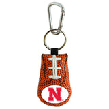 Nebraska Cornhuskers Classic Football Keychain - Team Fan Cave