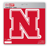 Nebraska Cornhuskers Decal 8x8 Die Cut - Team Fan Cave