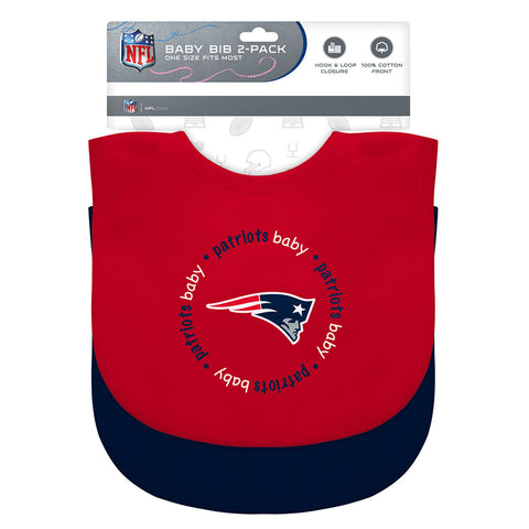 New England Patriots Baby Bib 2 Pack-0