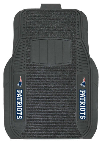 New England Patriots Car Mats Deluxe Set