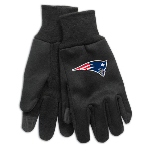 New England Patriots Gloves Technology Style Adult Size-0