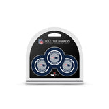 New England Patriots Golf Chip with Marker 3 Pack-0