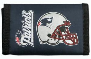 New England Patriots Wallet Nylon Trifold