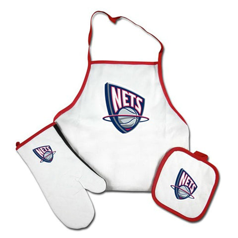 New Jersey Nets Grilling Apron Set-0