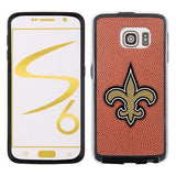 New Orleans Saints Classic NFL Football Pebble Grain Feel Samsung Galaxy S6 Case - Team Fan Cave