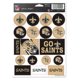 New Orleans Saints Decal Sheet 5x7 Vinyl-0