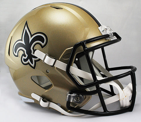 New Orleans Saints Deluxe Replica Speed Helmet-0