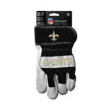 New Orleans Saints Gloves Work Style The Closer Design - Team Fan Cave