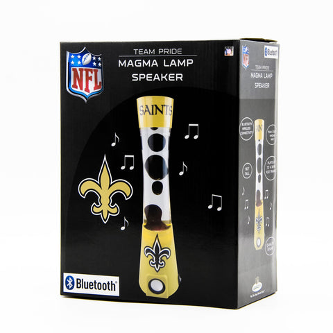 New Orleans Saints Magma Lamp - Bluetooth Speaker-0