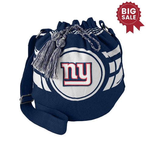 New York Giants Bag Ripple Drawstring Bucket Style - Team Fan Cave