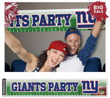 New York Giants Banner 12x65 Party Style Special Order - Team Fan Cave