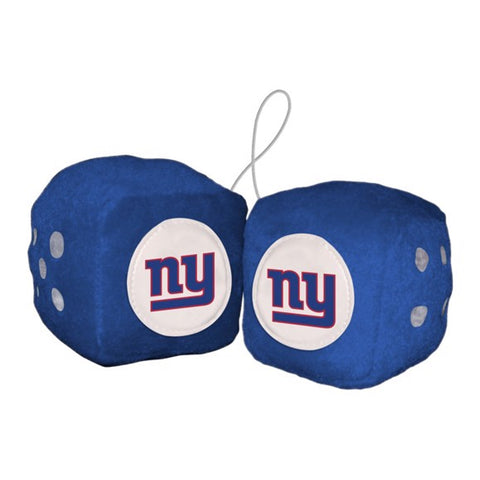 New York Giants Fuzzy Dice-0