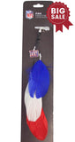 New York Giants Team Color Feather Hair Clip - Team Fan Cave