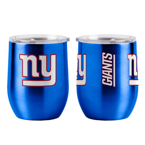 New York Giants Travel Tumbler 16oz Stainless Steel Curved-0