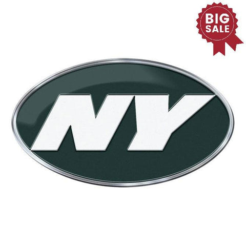 New York Jets Auto Emblem Color Alternate Logo - Team Fan Cave