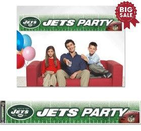 New York Jets Banner 12x65 Party Style Special Order - Team Fan Cave