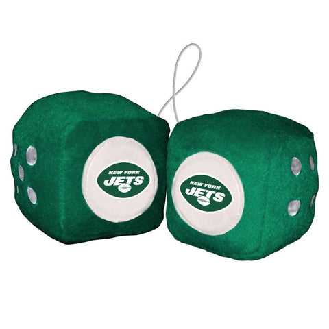 New York Jets Fuzzy Dice Alternate - Team Fan Cave