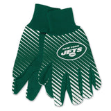 New York Jets Two Tone Adult Size Gloves-0