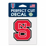 North Carolina State Wolfpack Decal 4x4 Perfect Cut Color