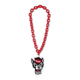 North Carolina State Wolfpack Necklace Big Fan Chain-0