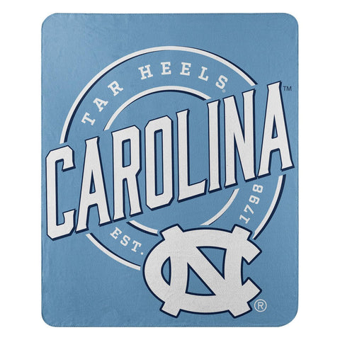 North Carolina Tar Heels Blanket 50x60 Fleece Campaign Design