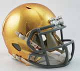 Notre Dame Fighting Irish Helmet Riddell Replica Mini Speed Style HydoFx-0