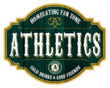 Oakland Athletics Sign Wood 12 Inch Homegating Tavern