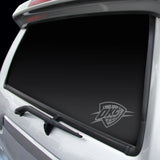 Oklahoma City Thunder Decal Window Graphic Chrome - Team Fan Cave