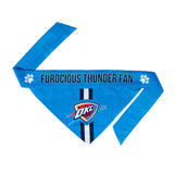 Oklahoma City Thunder Pet Bandanna Size L - Team Fan Cave