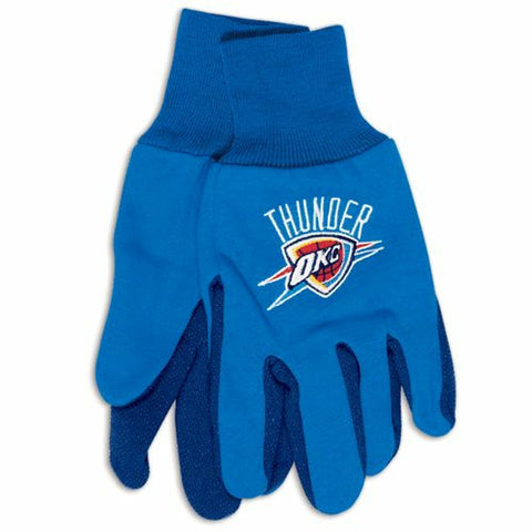 Oklahoma City Thunder Two Tone Gloves - Adult - Special Order