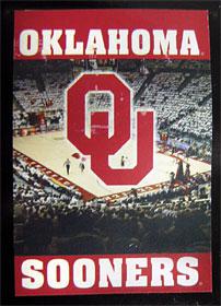 Oklahoma Sooners 28"x41" Wall Hanging - Team Fan Cave