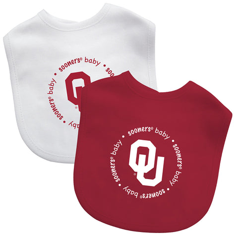 Oklahoma Sooners Baby Bib 2 Pack-0