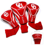 Oklahoma Sooners Golf Club 3 Piece Contour Headcover Set - Special Order-0