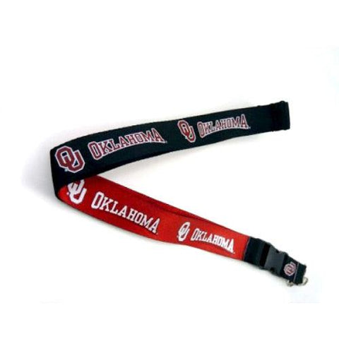 Oklahoma Sooners Lanyard Reversible