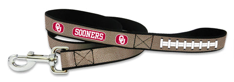 Oklahoma Sooners Reflective Football Leash - S - Team Fan Cave