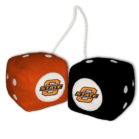 Oklahoma State Cowboys Fuzzy Dice - Team Fan Cave