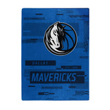 Dallas Mavericks Blanket 60x80 Raschel Digitize Design Special Order-0