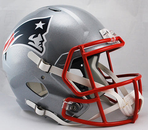 New England Patriots Deluxe Replica Speed Helmet-0