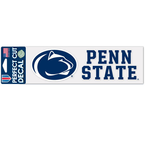 Penn State Nittany Lions Decal 3x10 Perfect Cut Color Special Order-0