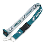 Philadelphia Eagles Lanyard Reversible Green/Gray-0